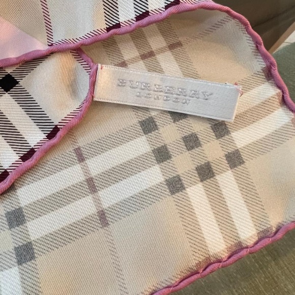 Burberry Silk Scarf - Picture 7 of 7